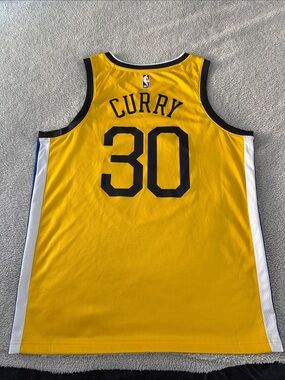 Golden State Warriors #30 Steph Curry “The Town” Edition NBA Swingman Jersey